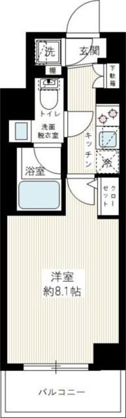 MAXIV上板橋AZの間取り画像