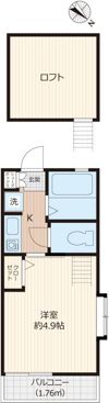G・Aヒルズ石川町の間取り画像