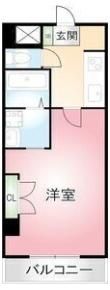 THUマンションの間取り画像