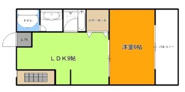 マキノハイツの間取り画像