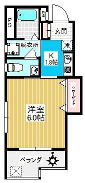 キャッスルヴィラセレストの間取り画像