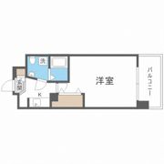 AFFLUENCE難波の間取り画像
