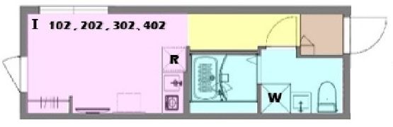 WILLE NISHIARAIの間取り画像