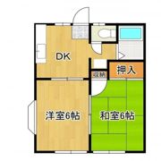 フラワーハイツアミの間取り画像