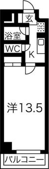 星ヶ丘GODIVAの間取り画像