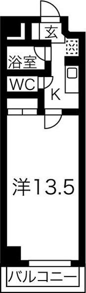 星ヶ丘GODIVAの間取り画像