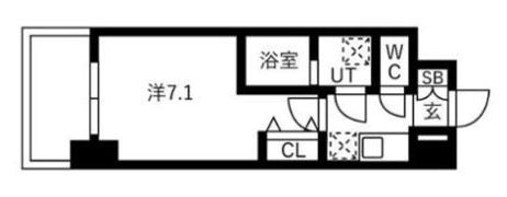ワールドアイ神戸元町ヒルズの間取り画像