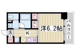レジディア神戸元町の間取り画像