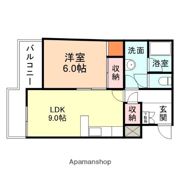 カーサ南富山の間取り画像