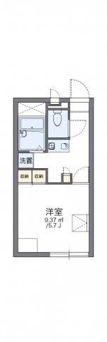 レオパレスエクレールの間取り画像