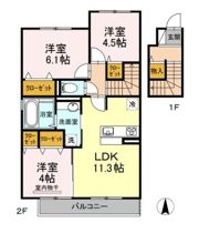 エストレージャの間取り画像