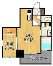 ラグーナ黒崎の間取り画像