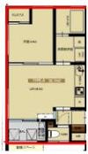 LuXe豊崎の間取り画像