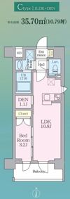 ルフォンリヴェント板橋西台の間取り画像
