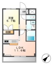 シティ・コート葵の間取り画像
