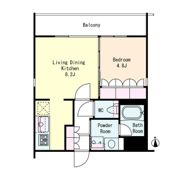 フレンシア高円寺の間取り画像