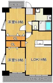 ビッグファミリー葛原の間取り画像