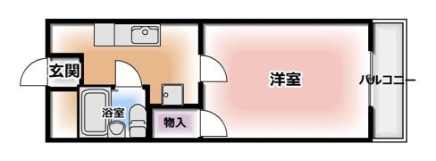 スターリット港南中央の間取り画像