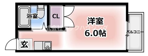 エスポワール香里の間取り画像