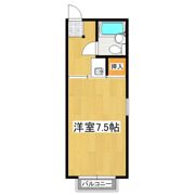 荒川沖東ハイツの間取り画像