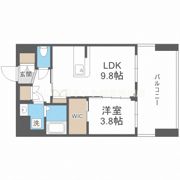 Luxe服部天神の間取り画像