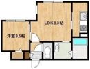 KENT Collection野幌駅前の間取り画像