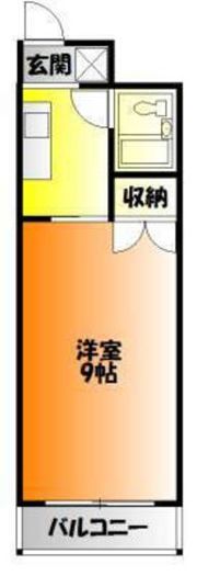 チュウセイドミトリーの間取り画像