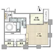 青山パークタワーの間取り画像