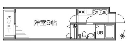 オリーブコートの間取り画像