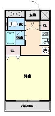 コスモハイムIIの間取り画像