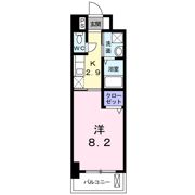 フレンテ二島Ⅱの間取り画像