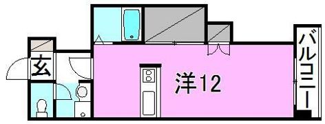 アビターレ松山の間取り画像
