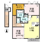 ブローニュ A棟の間取り画像