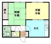 ルナハイツⅡの間取り画像