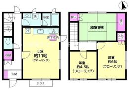 レイモンドハウスB棟の間取り画像