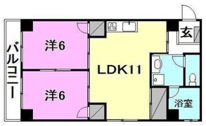 木屋町ホームズの間取り画像