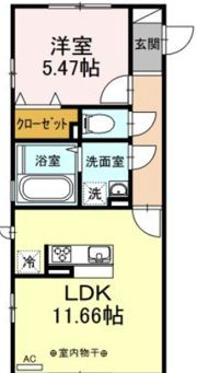 douceの間取り画像