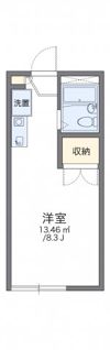 レオパレスウィステリアCの間取り画像