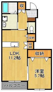 ハイマート雨窪の間取り画像