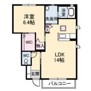 パルク・ギオーネ 弐番館の間取り画像