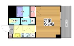 グランデアステール芦屋の間取り画像
