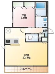 KUTの間取り画像