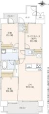 ローヤルシティ川口幸町の間取り画像