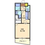 クレインアヴェニューの間取り画像
