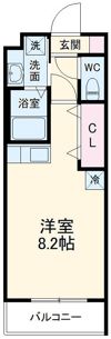 グレーシア草加の間取り画像