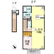 ハイム M･Y Aの間取り画像