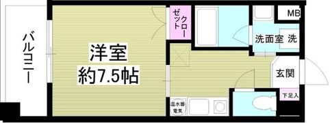 金子ビルの間取り画像