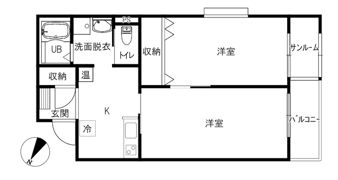 アイビーシーズンの間取り画像