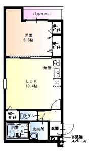 フジパレス上新庄Ⅲ番館の間取り画像