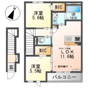 CielⅡ（シエルツー）の間取り画像